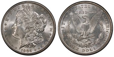 1904 $1 MS66