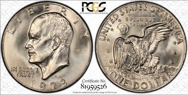 1973-D $1 MS64