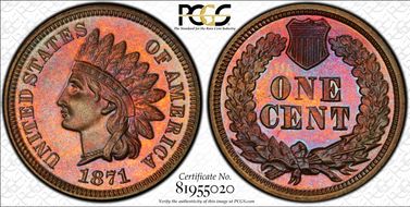 1871 1C PR66RB