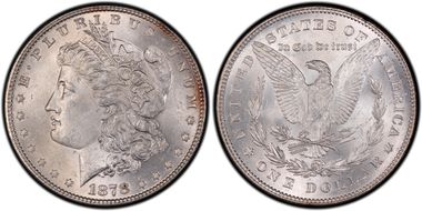 1878 7TF $1 R78, VAM 84, Line Under 8 MS64