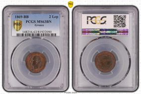 1869-BB 2 Lep MS63BN