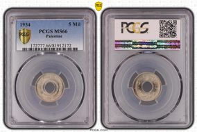 1934 5 Mil MS66