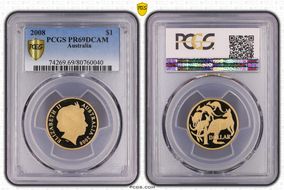 2008 $1 PR69DCAM