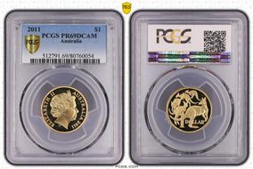2011 $1 PR69DCAM