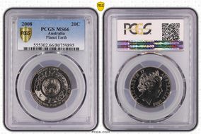 2008 20C Planet Earth MS66