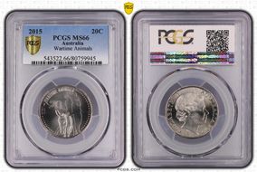 2015 20C Wartime Animals MS66