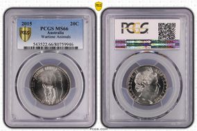 2015 20C Wartime Animals MS66