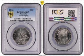 2016 20C Peacekeeping MS67