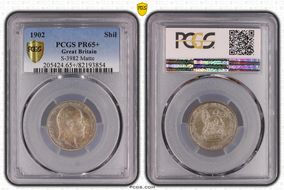 1902 Shil S-3982 Matte PR65+ 