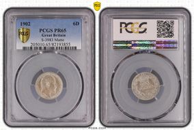 1902 6D S-3983 Matte PR65