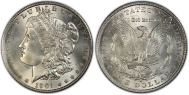 1901-O $1 MS67