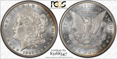 1893-CC $1 MS63