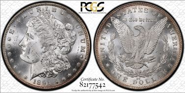 1891-CC $1 MS64