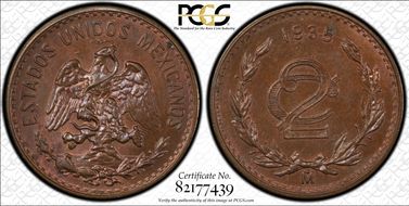 1935-Mo 2C MS63BN