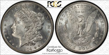 1904-S $1 MS64+