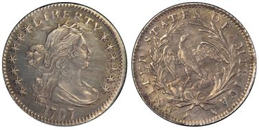 1797 H10C 13 Stars AU53