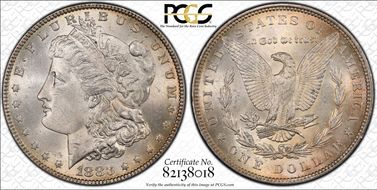 1883 $1 MS65