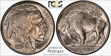 1938-D 5C Buffalo MS66