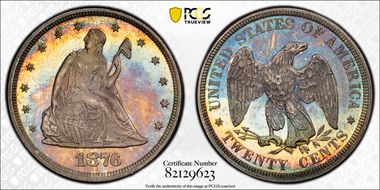 1876 20C PR66