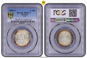 1904-J 2 Mk J-59 MS67+
