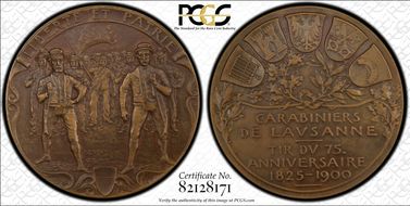 1900 Medal Lausanne R-1608b AE MS64
