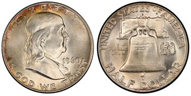 1960-D 50C MS66FBL