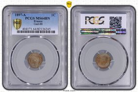 1897-A 1C Gad-88 F-104 MS64BN