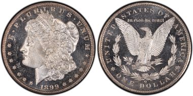 1899-O $1 MS66DMPL