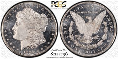 1889-CC $1 MS64+ DMPL