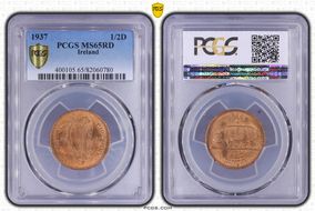 1937 1/2D MS65RD