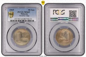1969 50 Sen MS65