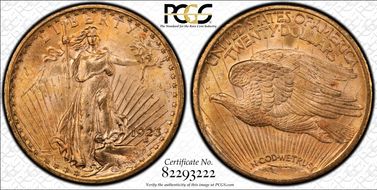 1923 $20 MS63
