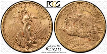 1923 $20 MS63