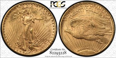 1924 $20 MS63