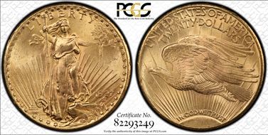 1927 $20 MS65