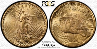 1927 $20 MS62