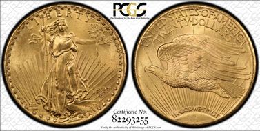 1927 $20 MS63