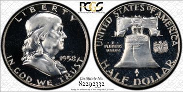 1958 50C PR67DCAM