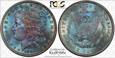 1886 $1 MS65
