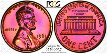 1961 1C PR67RB