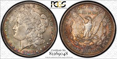1884-O $1 MS63