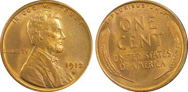 1912-D 1C MS66RD
