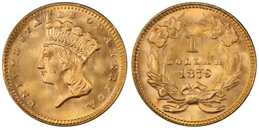 1879 G$1 MS67