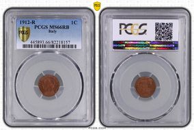 1912-R 1C MS66RB