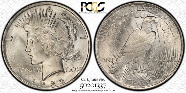 Cert 50201337 - Coin Image