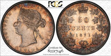 1871 50C AU55