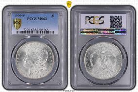 1900-S $1 MS63