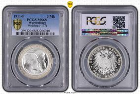 1911-F 3 Mk Wedding J-177a MS68