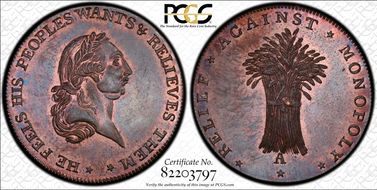 (c.1790) Tk 1/2D DH-27 Gloucestershire Badminton MS65RB