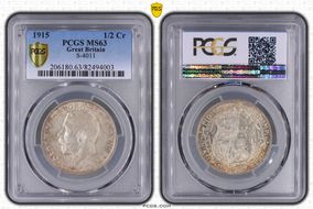 1915 1/2 Cr S-4011 MS63